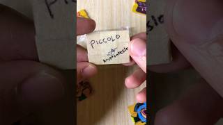 I drew Piccolo in popsicle stick art drawing kryptontesla piccolo dragonball [upl. by Assirehs908]