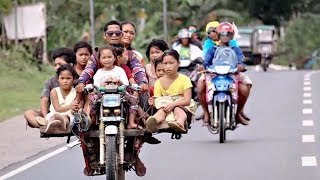 Incredible Motorbike Taxis In Philippines [upl. by Leraj]