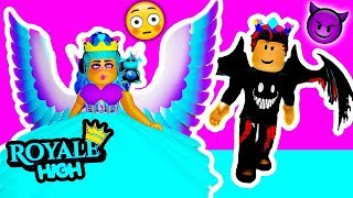 😳THE EPIC ROYALE HIGH BATTLE😈CAN WE DEFEAT MALTY🔥 Royal High School  Roblox Roleplay [upl. by Mimajneb]