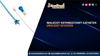 Malecot Nephrostomy Catheter  Urology Disposiable  jdmeditech india [upl. by Papp]