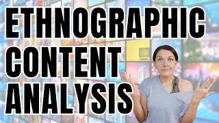 Ethnographic content analysis [upl. by Fabrianna93]