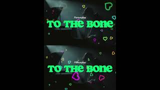 To the bone lyrics  Pamungkas [upl. by Lihkin]