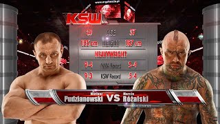 KSW Free Fight Marcin Rozalski vs Mariusz Pudzianowski [upl. by Ynohtnakram934]