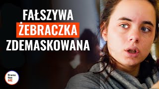 Fałszywa żebraczka zdemaskowana  DramatizeMePolska [upl. by Rotce]