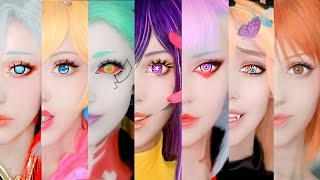 ☆ Review Which Contact Lenses for cosplay PART 11 ☆ [upl. by Alyak]