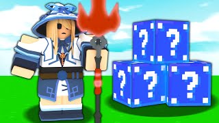 All NEW Items In Lucky Block V3 ROBLOX Bedwars [upl. by Ondine966]