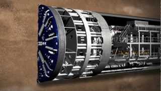 Meet Crossrails giant tunnelling machines [upl. by Coplin]