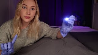 ASMR Full Body Cranial Nerve Exam  Face Attention  Medical Check Up [upl. by Trelu]