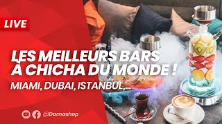 LIVE Découvrez les meilleurs bar à chicha du monde [upl. by Latsirk541]