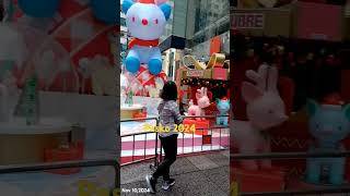 Christmas display  iSquare Tsim sha tsui HongKong shortvideo [upl. by Caputo]