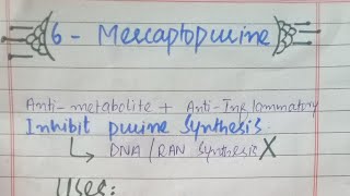 Pharmacology Anti cancer drugs topic Anti metabolites part 2 [upl. by Pax]