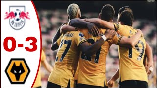 RB Leipzig vs Wolves 03 All Goals Results And Highlights Friendly Match2024 Pablo Sarabia Goals [upl. by Zennie]