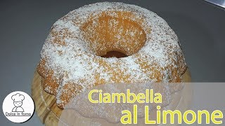 Ciambella al limone la ricetta facile [upl. by Nefets]