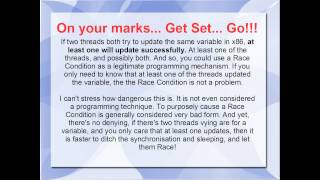 x64 Assembly MultiThreading 2 Race Conditions and Atomic Instructions [upl. by Antebi]