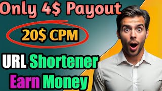 🤩 20 CPM  Best URL SHORTENER 2024  Instant Payout  Daily Withdrawal EarnTips77 [upl. by Ohs]