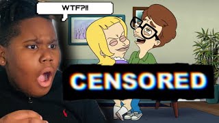 BIG MOUTH IS THE WEIRDEST SHOW EVER… BIG MOUTH GROSSEST MOMENTS REACTION [upl. by Obadiah]