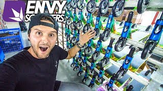 ENVY SCOOTERS FACTORY FULL TOUR [upl. by Chev]