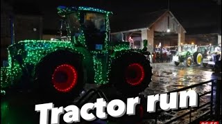 2022 liverpool tractor run captured by bbc news 1001 ollyblogs [upl. by Akirdnwahs38]