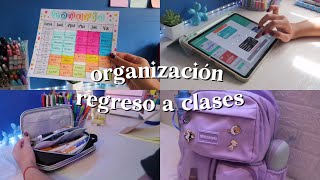 ORGANIZACIÓN PARA EL REGRESO A CLASES 🌈  DanielaGmr ✨ [upl. by Ramaj]