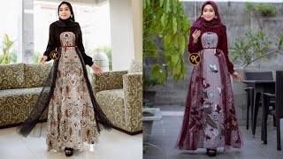 32 Model Baju Gamis Batik Kombinasi Brokat Terbaru 20202021 Batik Asli Pekalongan [upl. by Brenner366]