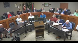 Harrisonville Board of Aldermen meeting 1072024 [upl. by Eifos]