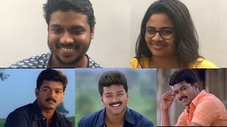 Minnalai Pidithu  Shajahan Reaction by Malayalees  Thalapathy Vijay [upl. by Arracahs]