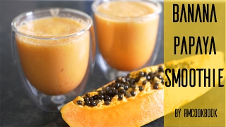 Super Healthy Papaya Smoothie For Improved Digestion and Gut Health [upl. by Nilesoy]