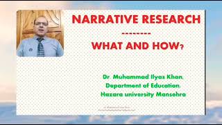 Narrative Research What and How [upl. by Kazim]