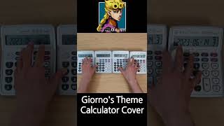 Giornos Theme Calculator Cover 죠죠 5부 처형브금 계산기 커버 [upl. by Nickelsen168]