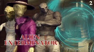 New Vegas Mods Alien Exterminator  Part 2 [upl. by Sinnylg]