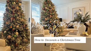 2023 Christmas Decorate with MeChristmas TreeLiving Room Styling [upl. by Tevlev283]