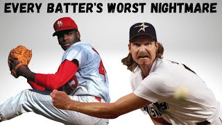 The Scariest Pitchers In Baseball History [upl. by Kreindler468]