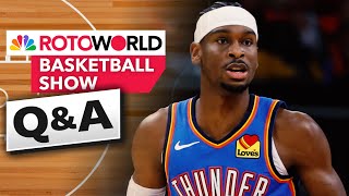 NBA Fantasy Basketball QampA with Raphielle Johnson amp Dan Besbris 11524  Rotoworld  NBC Sports [upl. by Isej]