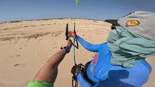 4K kitesurfing  Sal Kaapverdie 3 dec 2024 at Surf Hub 3 [upl. by Grani513]