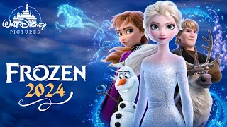 FROZEN Full Movie 2024 Elsa and Anna  Action Fantasy Adventure Movie 2024 in English [upl. by Sukramed]