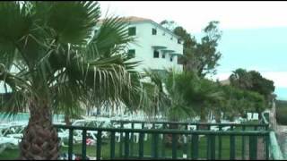 Windy day at Windmill Bay Hotel Zante [upl. by Anelas728]