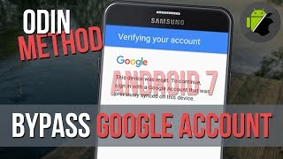 ODIN Method Bypass FRP Google account Samsung J7 Prime Android 7 [upl. by Say508]