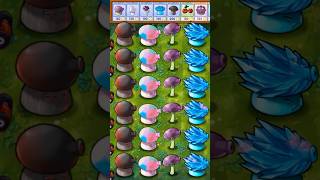 PVZ Fusion 213 English How to Merge Super Mushrooms with Many Variations shorts [upl. by Ninerb]