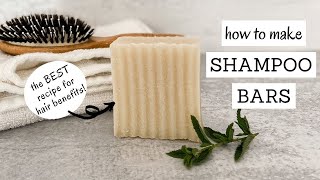 How To Make Shampoo Bars [upl. by Mcgill]