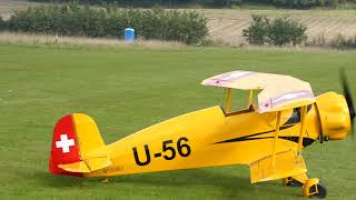 Flight of the quotBücker Jungmeisterquot 26th Sept 2017 [upl. by Cathey]