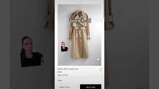 Where to buy trench coats ✨ style fashion trenchcoat trenchcoats coats [upl. by Illac834]