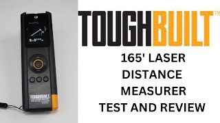 quotToughbuilt Laser Distance Measurer Accurate Measurements at Your Fingertipsquot [upl. by Bock]