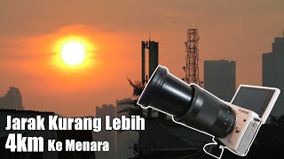 Lensa Tele Canon EFM 55200mm IS STM Plus Eos M3 Hasil Foto Dan Video Matahari [upl. by Bixby]