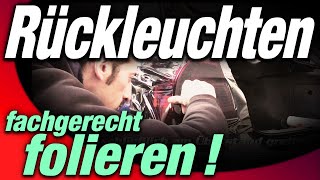 Rückleuchten dunkel folieren  Wie gehts und was braucht man  WESTBERLINCUSTOMS [upl. by Lotsirb]