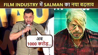 After Jawans Blockbuster Salman Khan Set New Benchmark For Hindi Films Says 1000 crore [upl. by Shurlocke111]