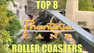 The Top 8 Roller Coasters at PHANTASIALAND [upl. by Amaerd]