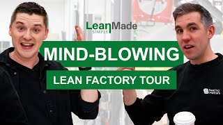 Lean Manufacturing MINDBLOWING Factory Tour Behind The Scenes [upl. by Oinolopa]