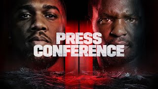 Anthony Joshua vs Dillian Whyte 2 Launch Press Conference [upl. by Schwejda]