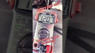 How to check if you have a bad alternator or bad battery hondapilot honda [upl. by Otir]