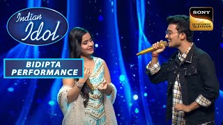 Bidipta और Rishi ने एक प्यारे Couple के लिए गया यह गाना  Indian Idol Season 13 Bidipta Performance [upl. by Shelden]